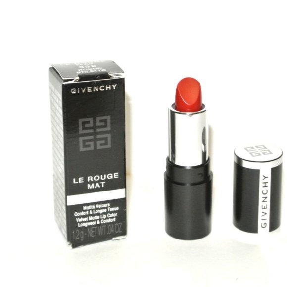 Givenchy Le rouge mat 329 rouge stiletto travel sz - Picture 3 of 3